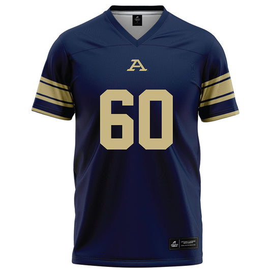Akron - NCAA Football : Jeremiah Ndaiga - Navy Football Jersey