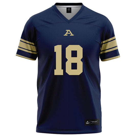 Akron - NCAA Football : DiMarco Johnson - Navy Football Jersey