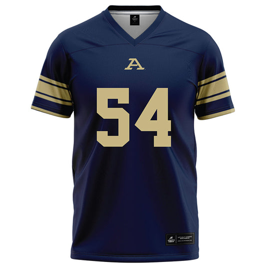 Akron - NCAA Football : Tyhler Williams - Navy Football Jersey