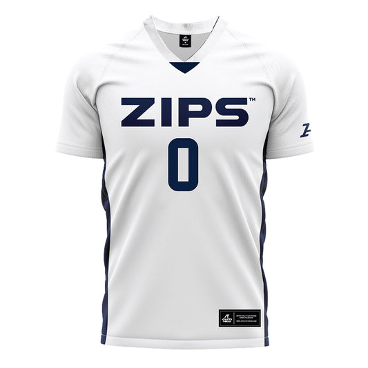 Akron - NCAA Men's Soccer : Lincoln McCarty - White Soccer Jersey-0