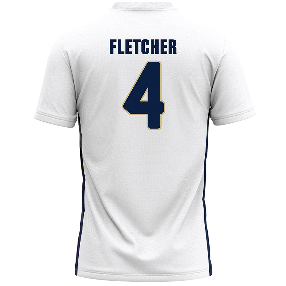 Akron - NCAA Women's Lacrosse : Kellen Fletcher - White Lacrosse Jersey-1