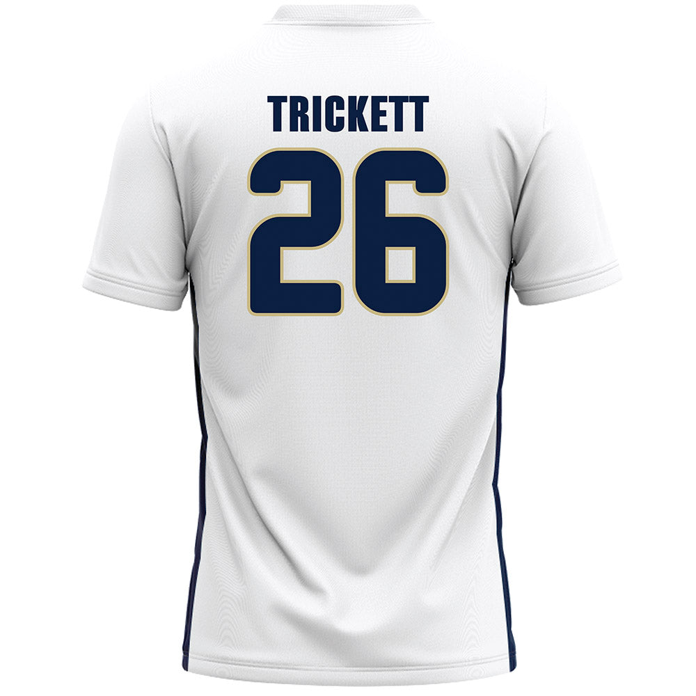 Akron - NCAA Women's Lacrosse : Antonia Trickett - White Lacrosse Jersey