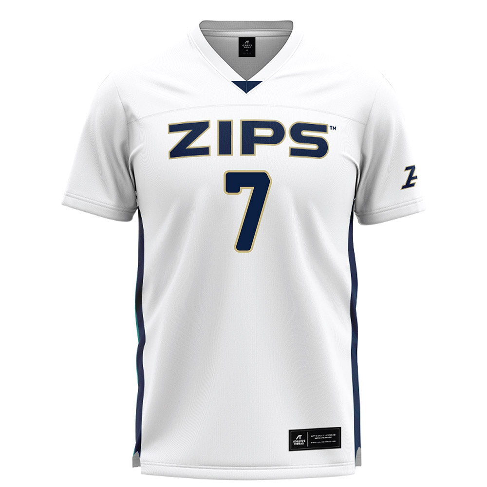 Akron - NCAA Women's Lacrosse : Noelle Boyd - White Lacrosse Jersey