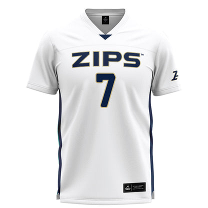 Akron - NCAA Women's Lacrosse : Noelle Boyd - White Lacrosse Jersey