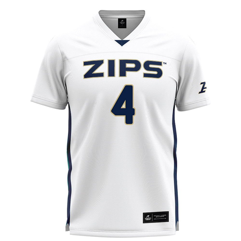 Akron - NCAA Women's Lacrosse : Kellen Fletcher - White Lacrosse Jersey-0