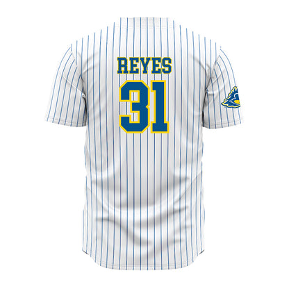 Delaware - NCAA Baseball : Matthew Reyes - Pinstripe Jersey-1