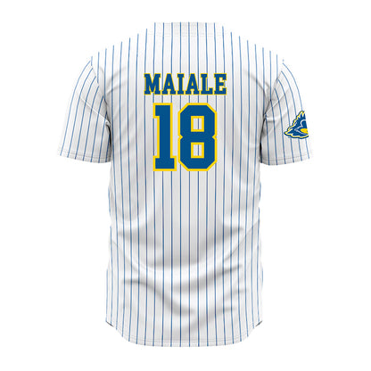 Delaware - NCAA Baseball : Jack Maiale - Pinstripe Jersey-1