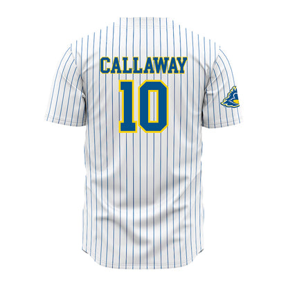 Delaware - NCAA Baseball : Andrew Callaway - Pinstripe Jersey-1