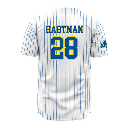 Delaware - NCAA Baseball : Tim Hartman - Pinstripe Jersey-1