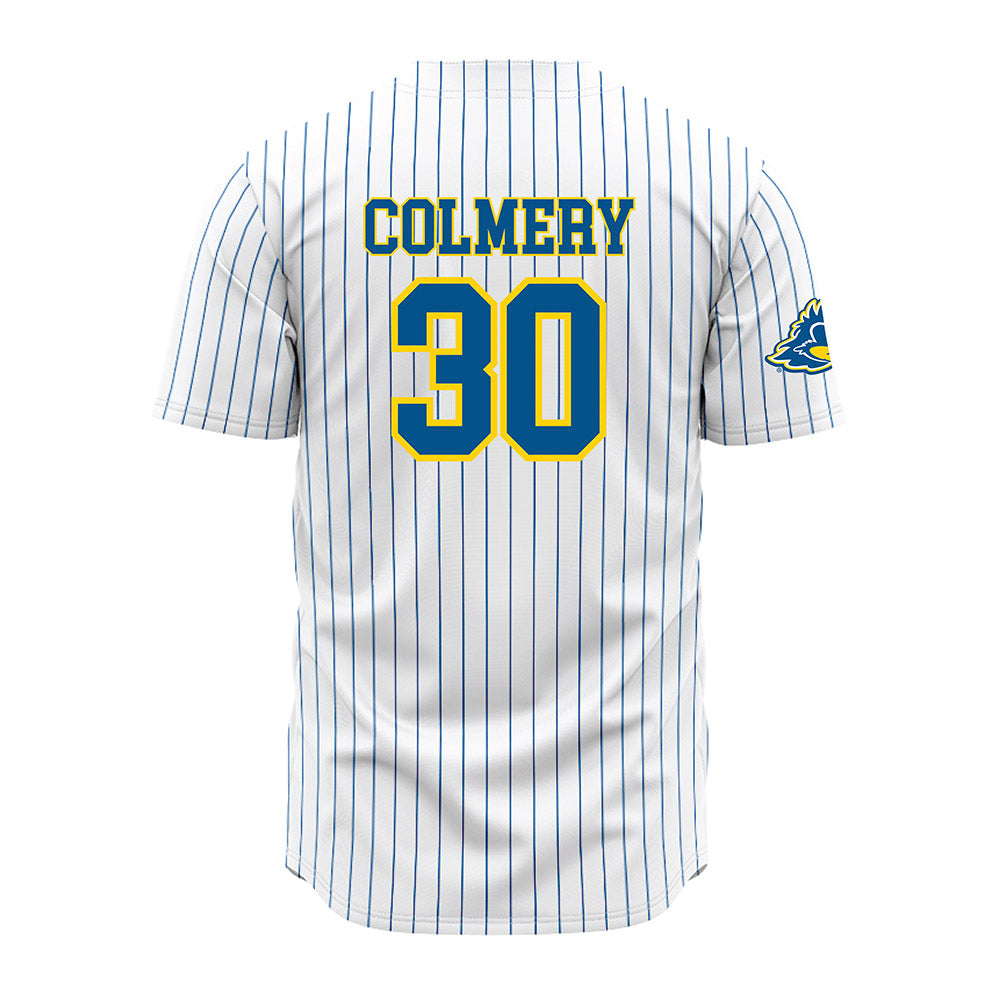 Delaware - NCAA Baseball : Christian Colmery - Pinstripe Jersey