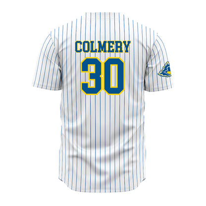 Delaware - NCAA Baseball : Christian Colmery - Pinstripe Jersey