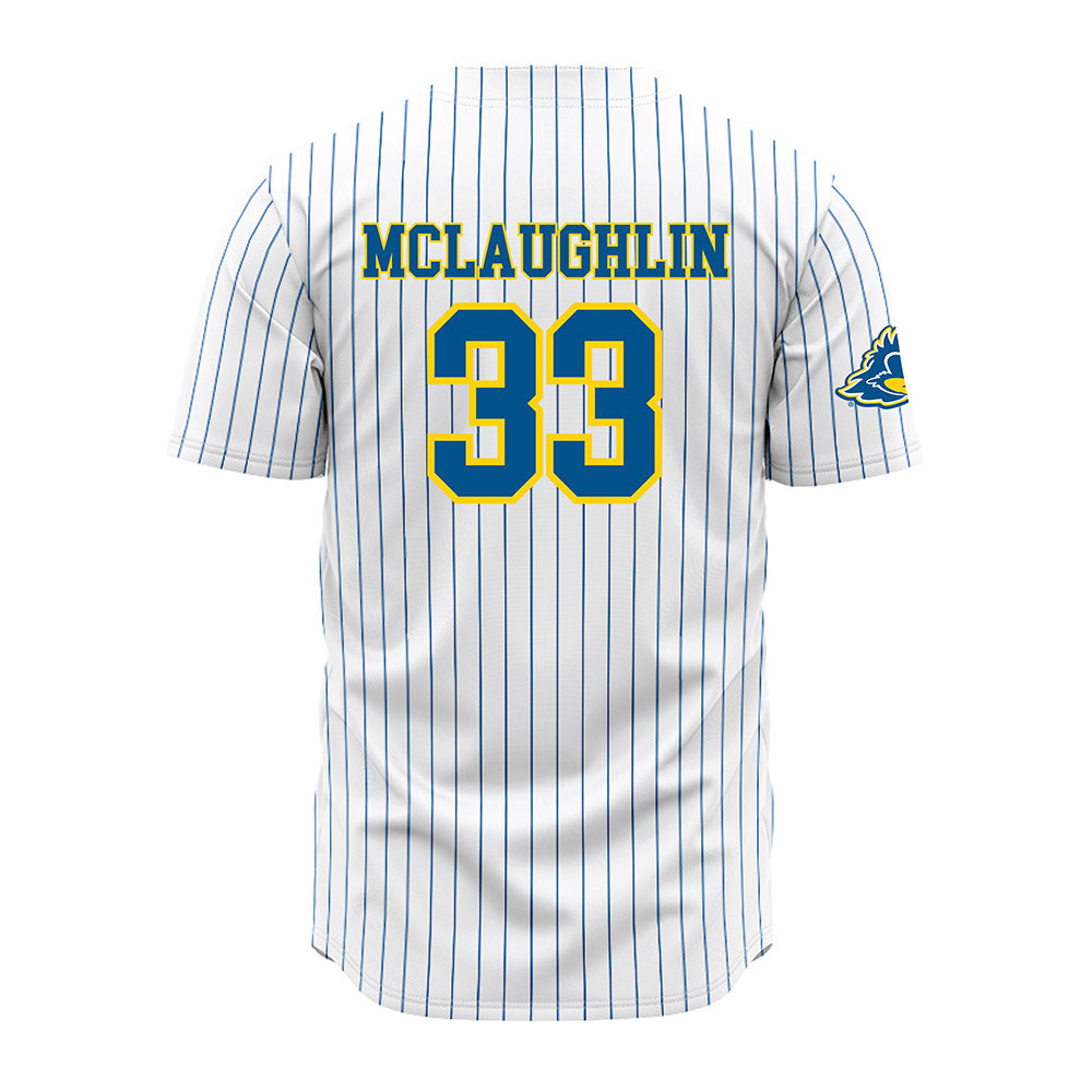 Delaware - NCAA Baseball : Ryan McLaughlin - Pinstripe Jersey