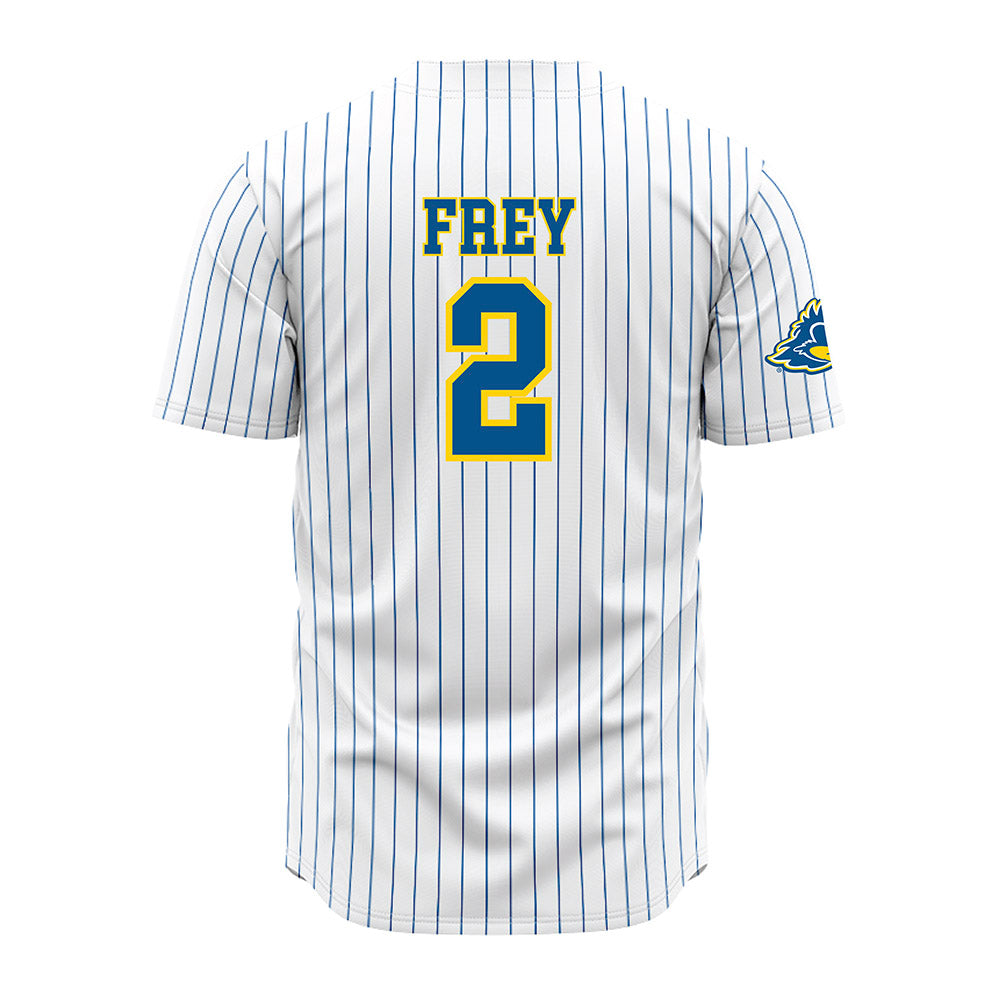 Delaware - NCAA Baseball : Ayden Frey - Pinstripe Jersey