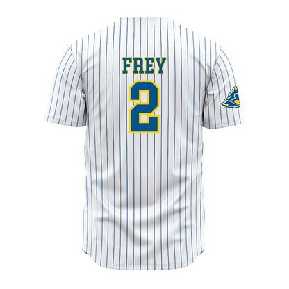 Delaware - NCAA Baseball : Ayden Frey - Pinstripe Jersey