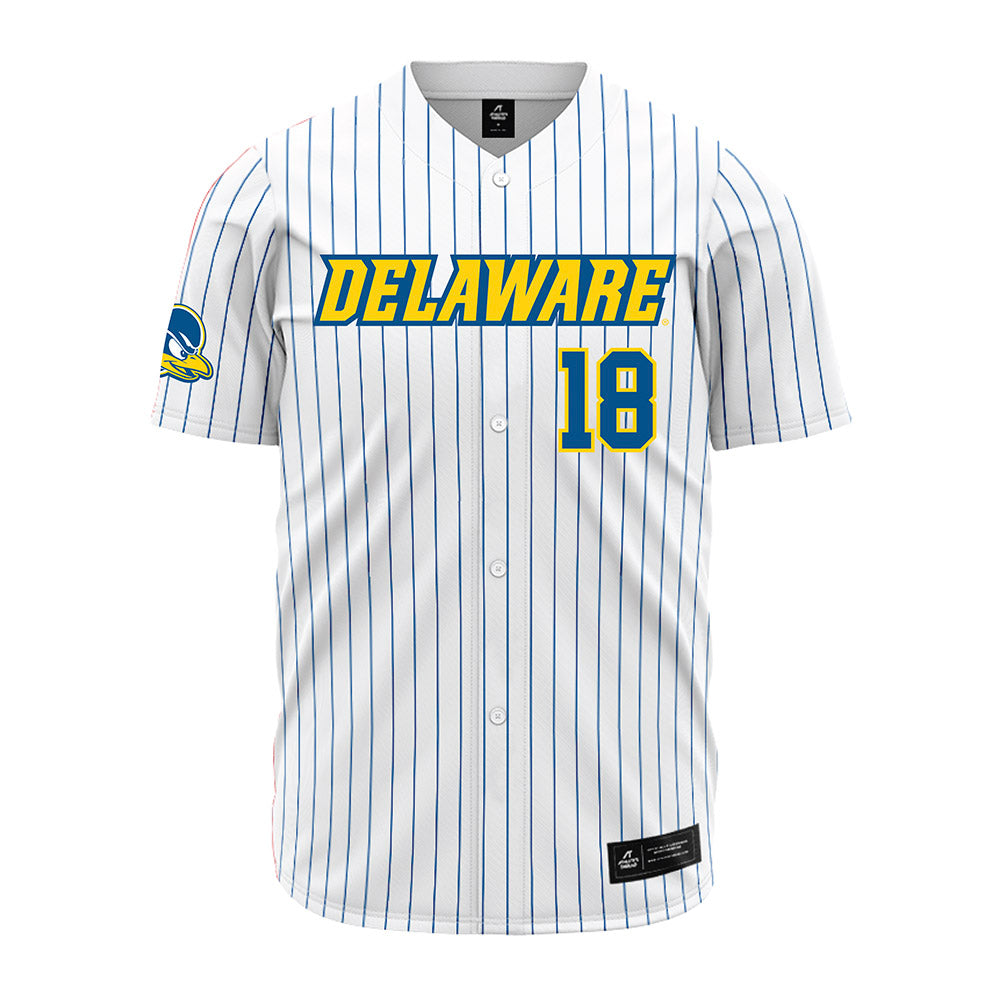 Delaware - NCAA Baseball : Jack Maiale - Pinstripe Jersey-0