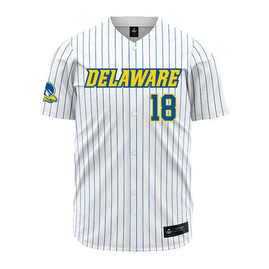 Delaware - NCAA Baseball : Jack Maiale - Pinstripe Jersey-0