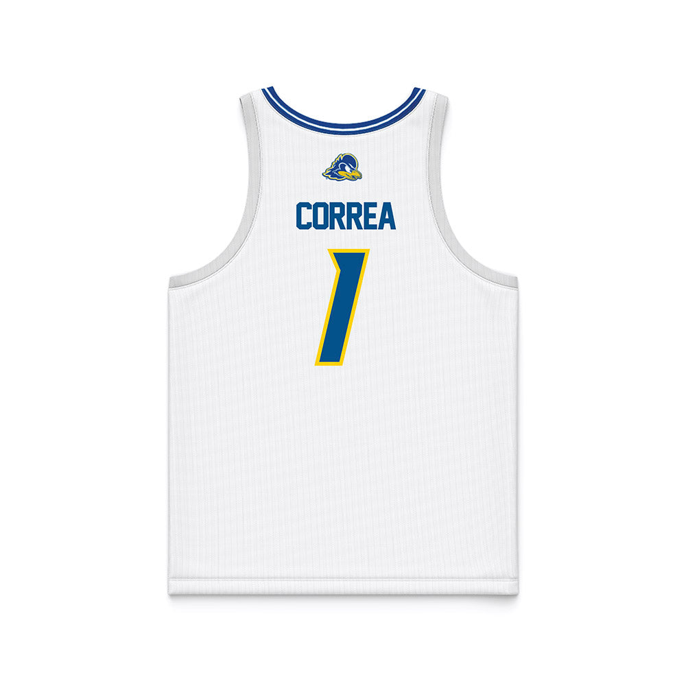 Delaware - NCAA Women's Basketball : Kailah Correa - White Basketball Jersey-1