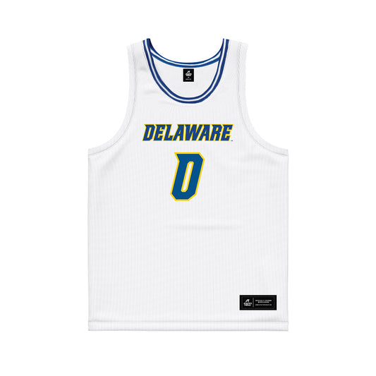 Delaware - NCAA Women's Basketball : Aylasia Fantroy - White Basketball Jersey-0