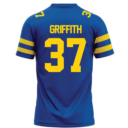 Delaware - NCAA Football : Dillon Griffith - Blue Football Jersey-1