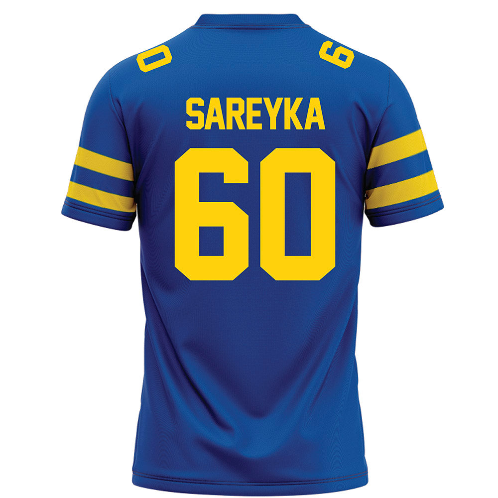 Delaware - NCAA Football : Carter Sareyka - Blue Football Jersey-1