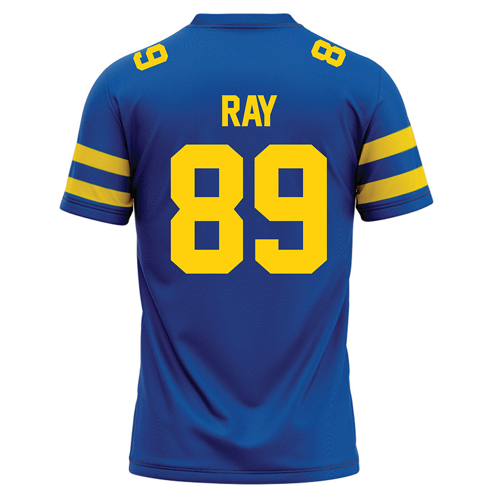 Delaware - NCAA Football : Nate Ray - Blue Football Jersey