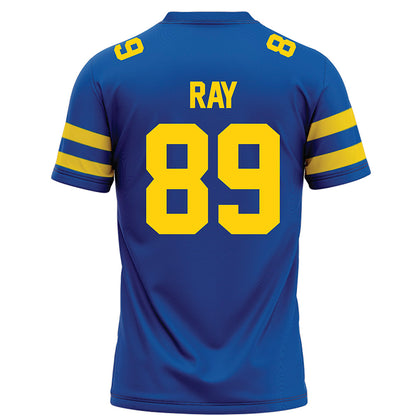 Delaware - NCAA Football : Nate Ray - Blue Football Jersey