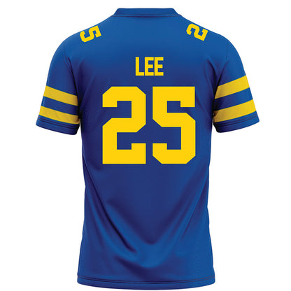 Delaware - NCAA Football : Azir lee - Blue Football Jersey-1