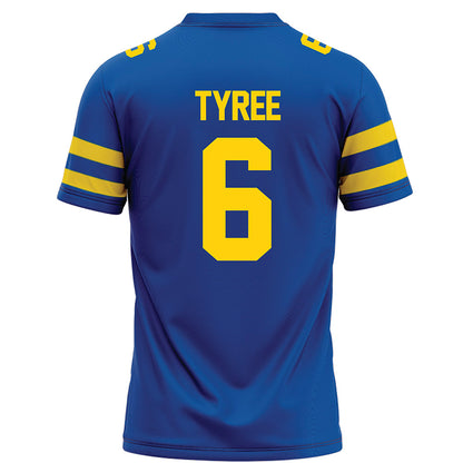 Delaware - NCAA Football : Nick Tyree - Blue Football Jersey