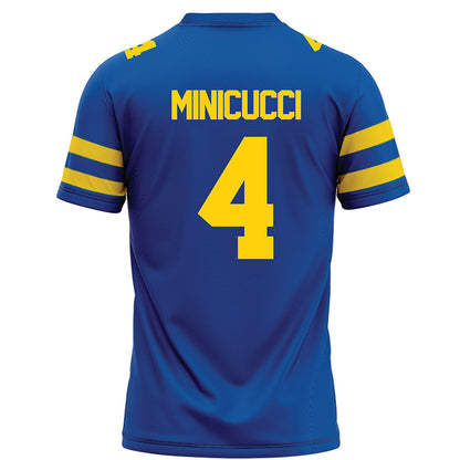 Delaware - NCAA Football : Nicholas Minicucci - Blue Football Jersey