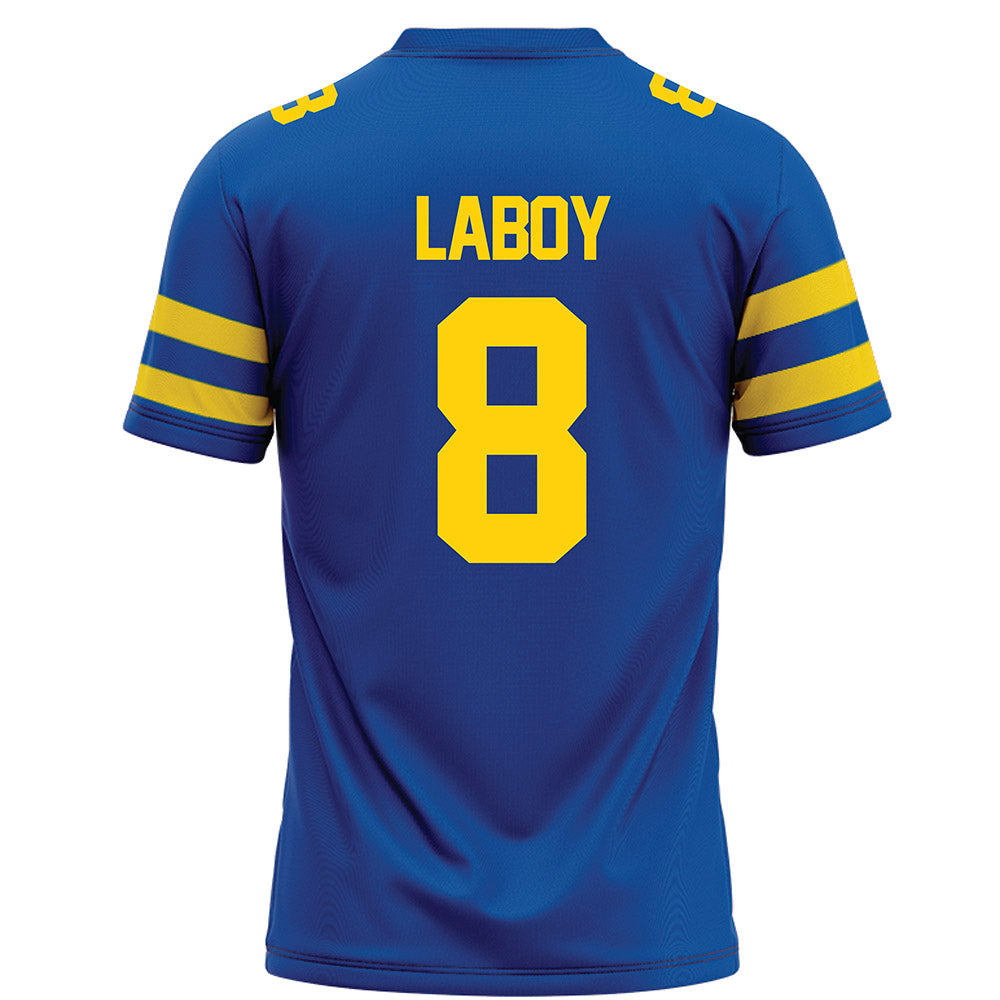 Delaware - NCAA Football : Nicholas Laboy - Blue Football Jersey-1