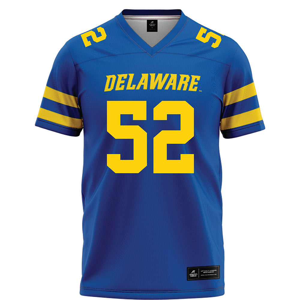 Delaware - NCAA Football : Dom Brogna - Blue Football Jersey