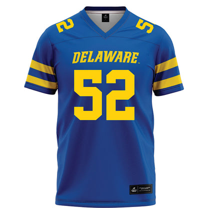 Delaware - NCAA Football : Dom Brogna - Blue Football Jersey