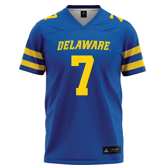 Delaware - NCAA Football : KT Seay - Blue Football Jersey-0