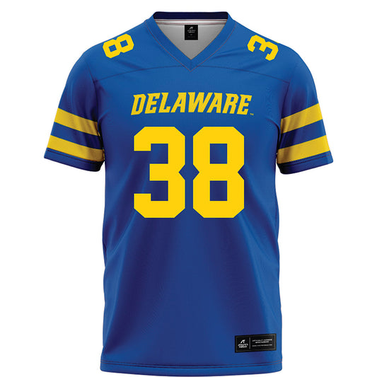 Delaware - NCAA Football : Kingsley Royal - Blue Football Jersey