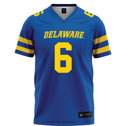 Delaware - NCAA Football : Nick Tyree - Blue Football Jersey