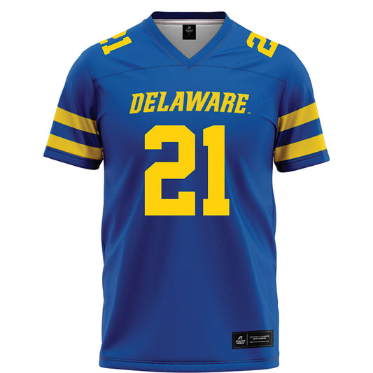 Delaware - NCAA Football : Anthony Crenshaw Jr - Blue Football Jersey