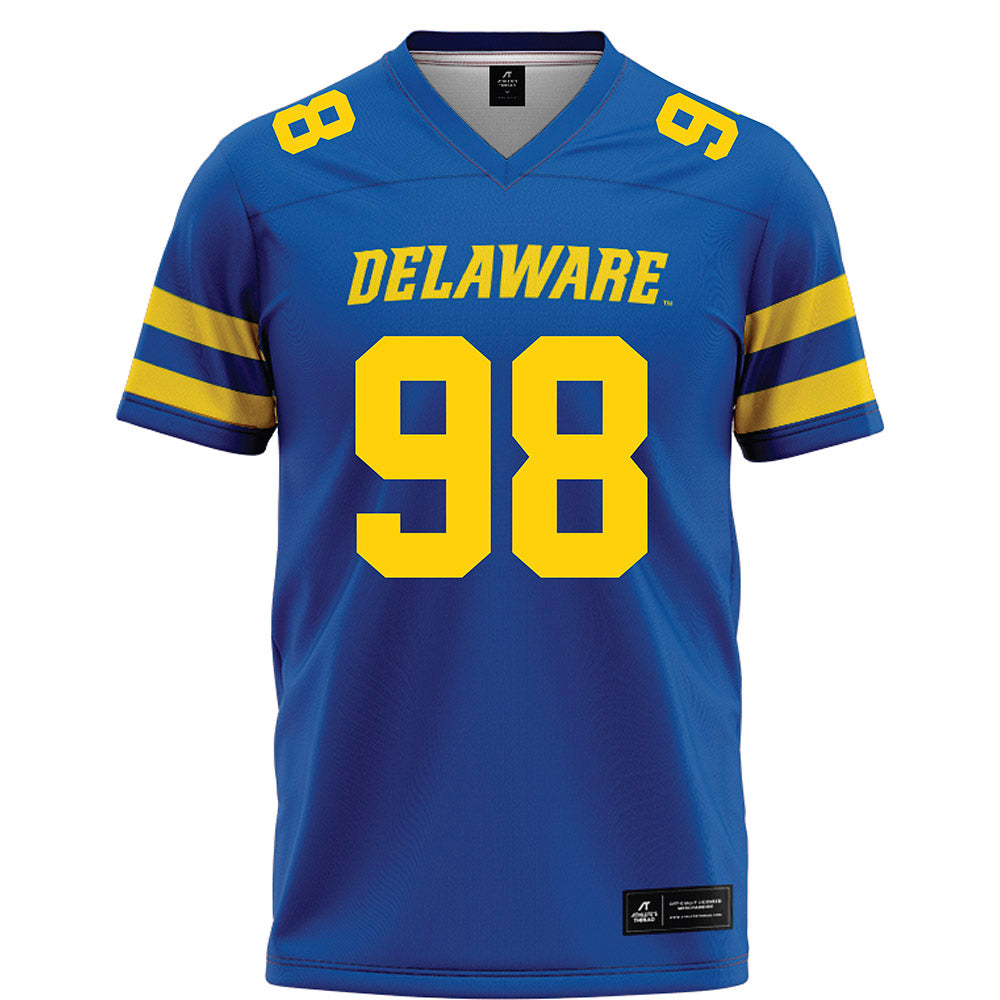 Delaware - NCAA Football : Nicholas Karika - Blue Football Jersey-0