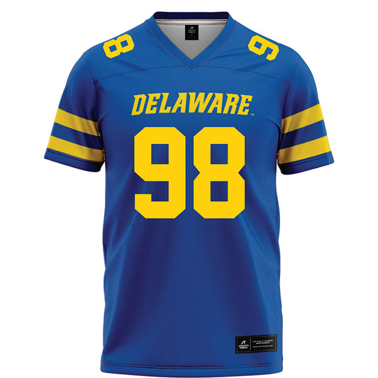 Delaware - NCAA Football : Nicholas Karika - Blue Football Jersey-0