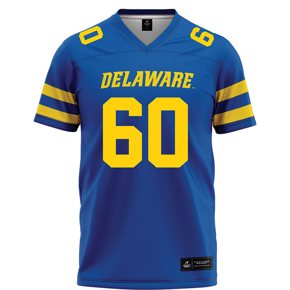 Delaware - NCAA Football : Carter Sareyka - Blue Football Jersey-0