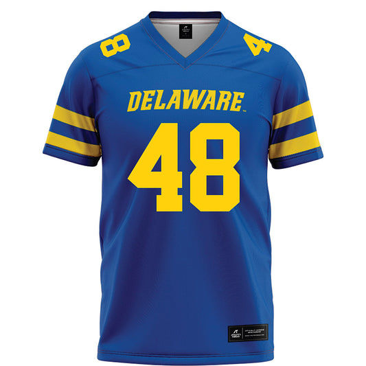 Delaware - NCAA Football : Christian Collot - Blue Football Jersey-0
