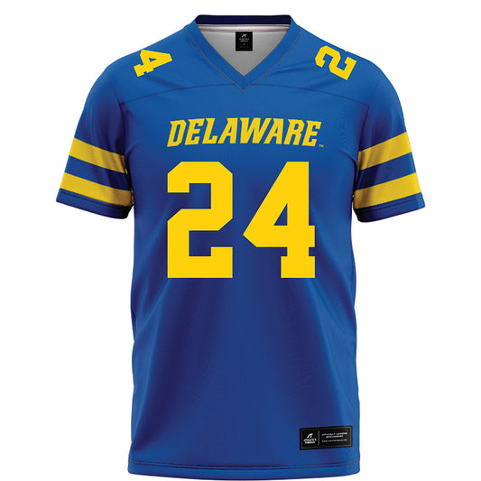 Delaware - NCAA Football : Jalen Ross - Blue Football Jersey-0