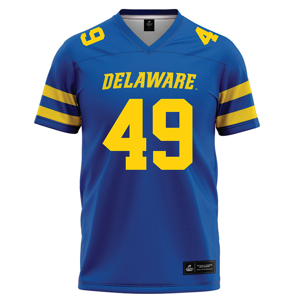 Delaware - NCAA Football : Yamdry Hernandez - Blue Football Jersey-0