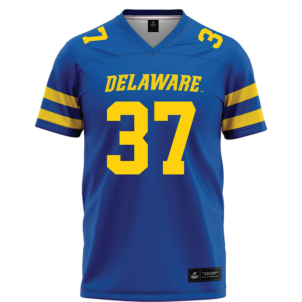 Delaware - NCAA Football : Dillon Griffith - Blue Football Jersey-0