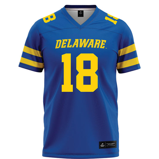 Delaware - NCAA Football : Sean Wilson - Blue Football Jersey-0