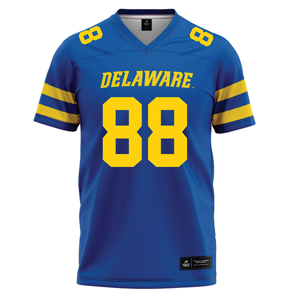 Delaware - NCAA Football : Elijah Sessoms - Blue Football Jersey
