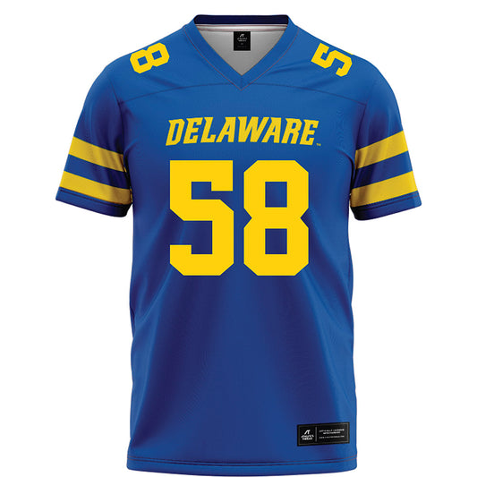 Delaware - NCAA Football : Colin Gallagher - Blue Football Jersey-0