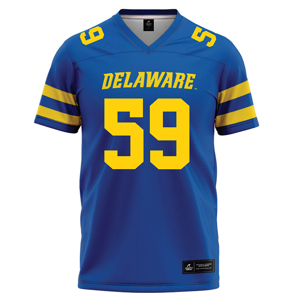 Delaware - NCAA Football : Patrick Methlie - Blue Football Jersey-0