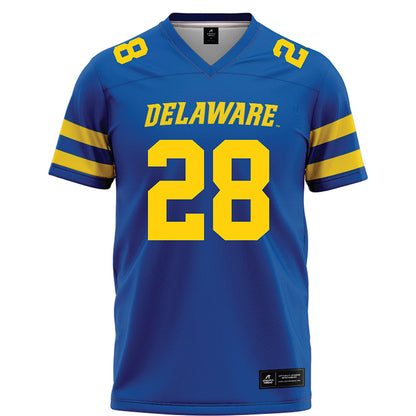 Delaware - NCAA Football : Saeed St. Fleur - Blue Football Jersey