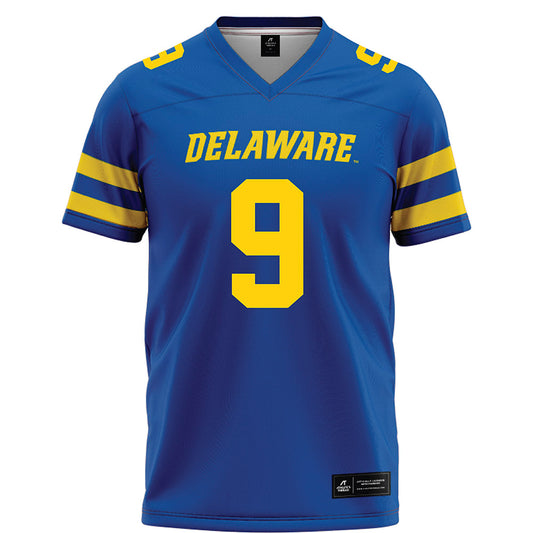 Delaware - NCAA Football : Keyshawn Hunter - Blue Football Jersey-0