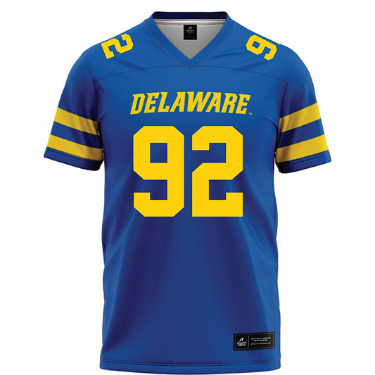 Delaware - NCAA Football : Sky Sholder - Blue Football Jersey